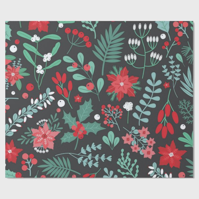 Papel De Regalo Feliz cumpleaños y Navidades felices (Superficie plana)