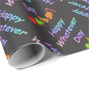 Papel De Regalo Feliz día a día