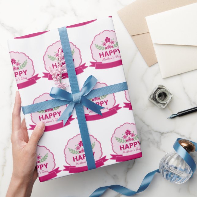 Papel De Regalo Feliz Día de la Madre (Regalar)