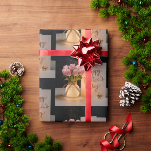 Papel De Regalo Feliz Día de la Madre