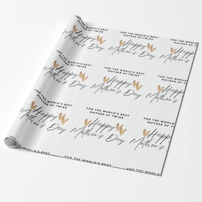 Papel De Regalo Feliz Día de la Madre (Desenrollado)
