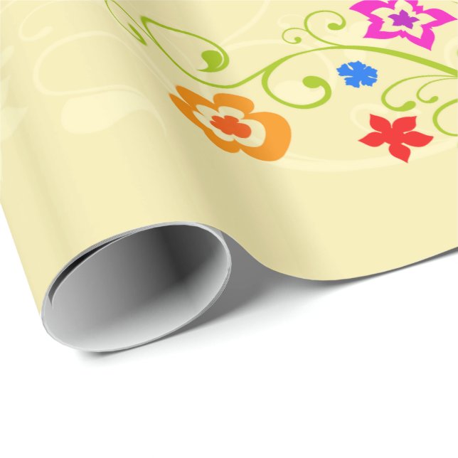 Papel De Regalo Feliz Día de la Madre 23 (Esquina del rollo)