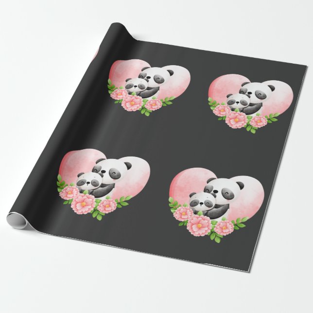 Papel De Regalo Feliz Día De La Madre A La Mejor Madre (Desenrollado)