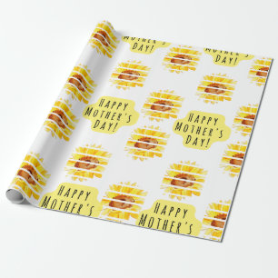 Papel De Regalo Feliz Día de la Madre Giro Regalo
