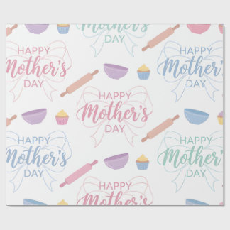 Papel de Regalo - Feliz Día de la Madre Papel de R