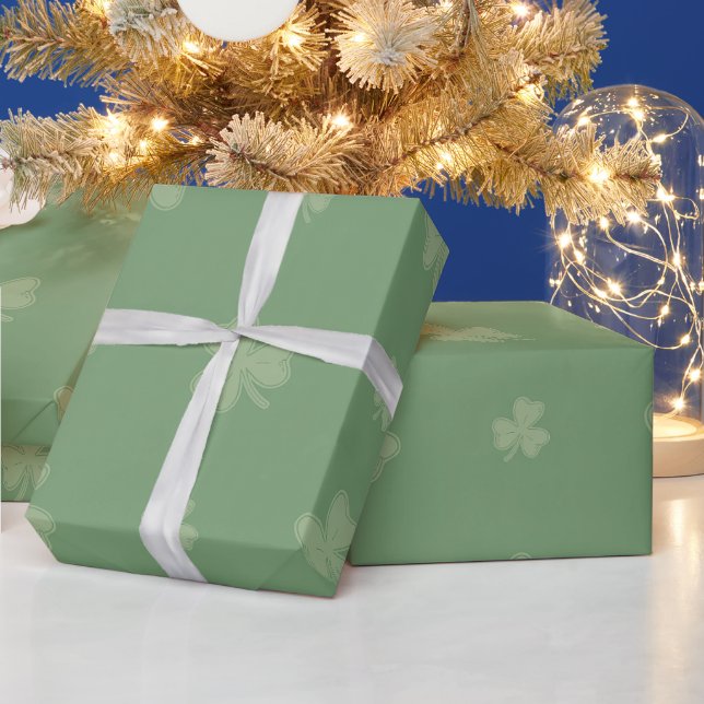 Papel De Regalo Feliz día de San Patricio (Vacaciones)