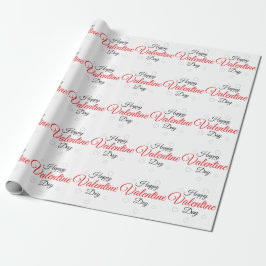 Papel De Regalo Feliz día de San Valentín