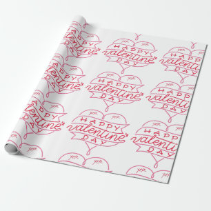 Papel De Regalo Feliz Día de San Valentín