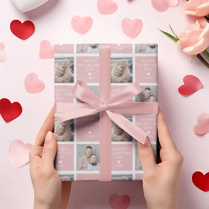 Papel De Regalo Feliz Día de San Valentín 2 Vacaciones fotográfi