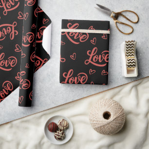 Papel De Regalo feliz día de san valentín te amo