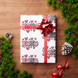 Papel De Regalo Feliz día de San Valentín XOXO