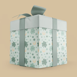 Papel De Regalo Feliz Día de Shamrock St. Patrick