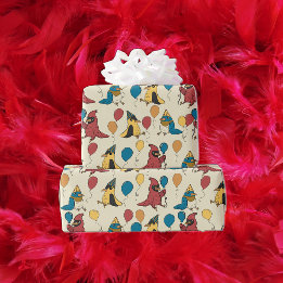 Papel De Regalo Feliz Día del Ave Personalizado Aves tema Cumpleañ