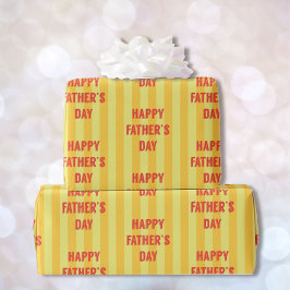 Papel De Regalo Feliz Día del Padre
