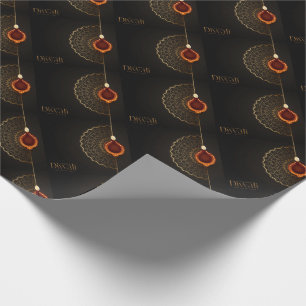 Papel De Regalo Feliz Diwali con Diya y Rangoli