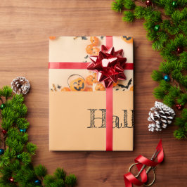 Papel De Regalo Feliz Halloween