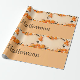 Papel De Regalo Feliz Halloween