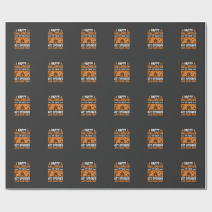 Papel De Regalo Feliz Halloween Casa Embrujada Espeluznante Frase