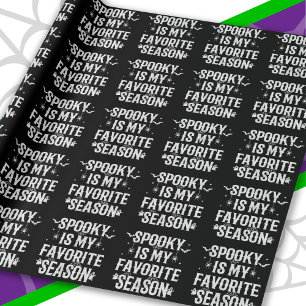 Papel De Regalo Feliz Halloween Spookin Season Funny Halloween
