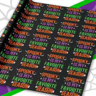 Papel De Regalo Feliz Halloween Spookin Season Funny Halloween
