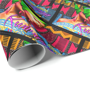 Papel De Regalo Feliz Kwanzaa