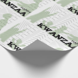 Papel De Regalo Feliz Kwanzaa