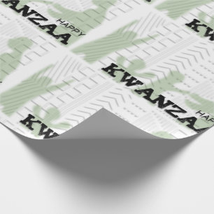 Papel De Regalo Feliz Kwanzaa