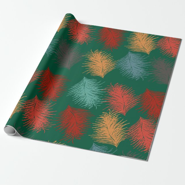 Papel De Regalo Feliz Kwanzaa (Desenrollado)