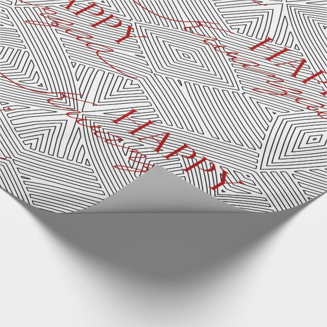 Papel De Regalo Feliz Kwanzaa (Esquina)