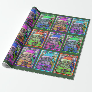 Papel De Regalo Feliz Navidad