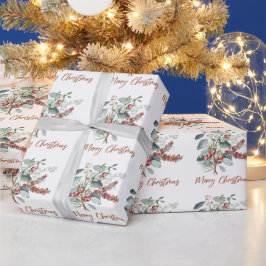 Papel De Regalo Feliz Navidad
