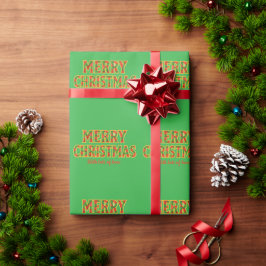 Papel De Regalo Feliz Navidad