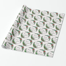 Papel de regalo Feliz Navidad