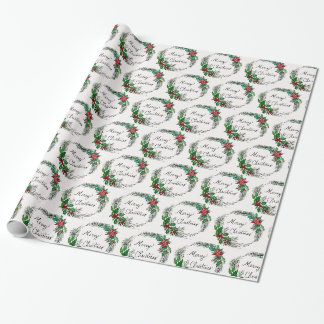 Papel de regalo Feliz Navidad