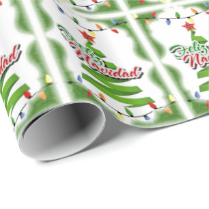 Papel De Regalo Feliz Navidad