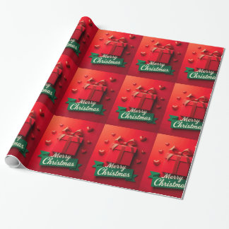 Papel De Regalo Feliz Navidad