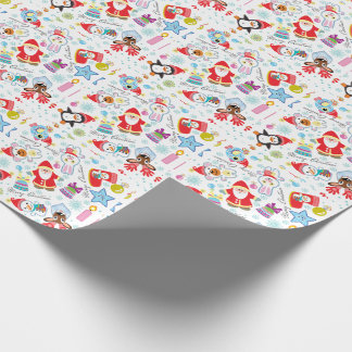 Papel De Regalo Feliz Navidad