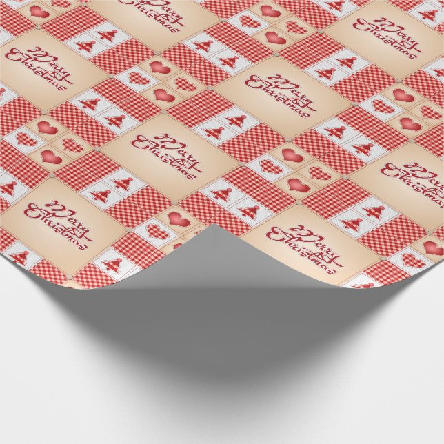 Papel De Regalo Feliz Navidad (Esquina)