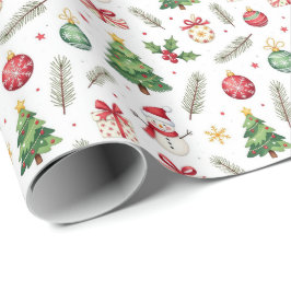 Papel De Regalo Feliz Navidad 