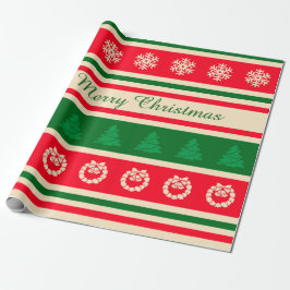 Papel De Regalo Feliz Navidad