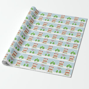 Papel De Regalo Feliz Navidad