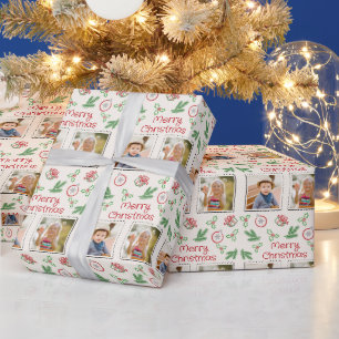 Papel De Regalo Feliz Navidad 2 Fotos Garabatos de Navidad