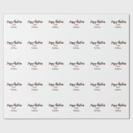 Papel De Regalo Feliz Navidad a los detalles del año negro holi