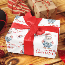 Feliz Navidad a Santa Claus Ho Ho Ho Ho