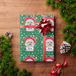 Papel De Regalo Feliz Navidad (agrega tu propia foto)
