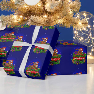 Papel De Regalo Feliz Navidad con Navidades