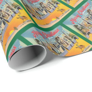 Papel De Regalo Feliz Navidad desde la cosecha de Arizona