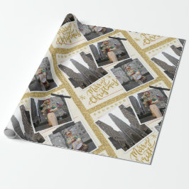 Papel De Regalo Feliz Navidad desde la Rockefeller Plaza en Nueva 