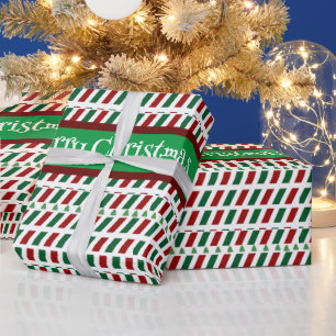 Papel De Regalo Feliz Navidad Elegante y Personalizar moderno