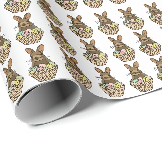 Papel De Regalo Feliz Navidad en Pascua (Esquina del rollo)